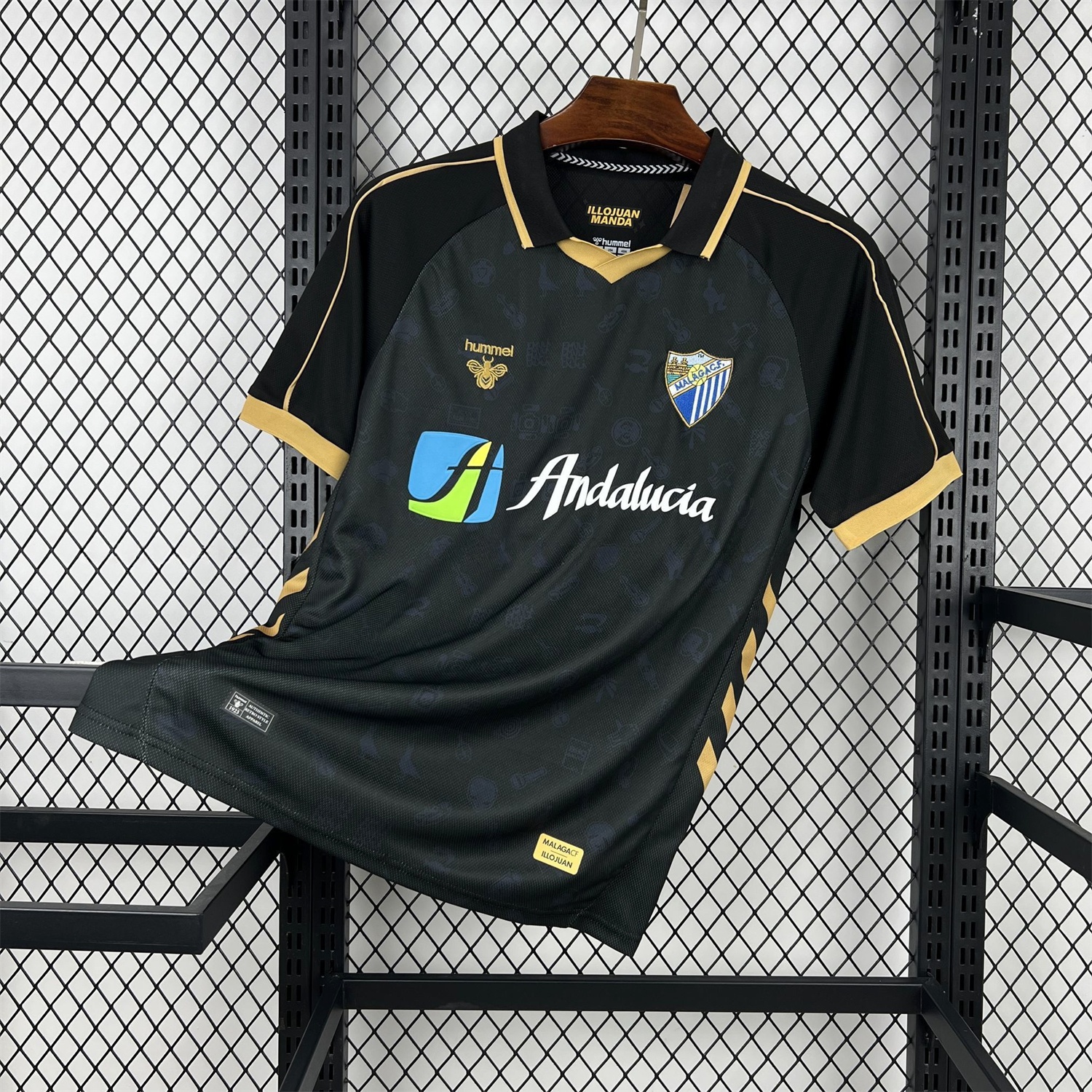 CD Leganés 25-26 Retro Style Black Jersey - Fans Version - UnitedFutballJersey
