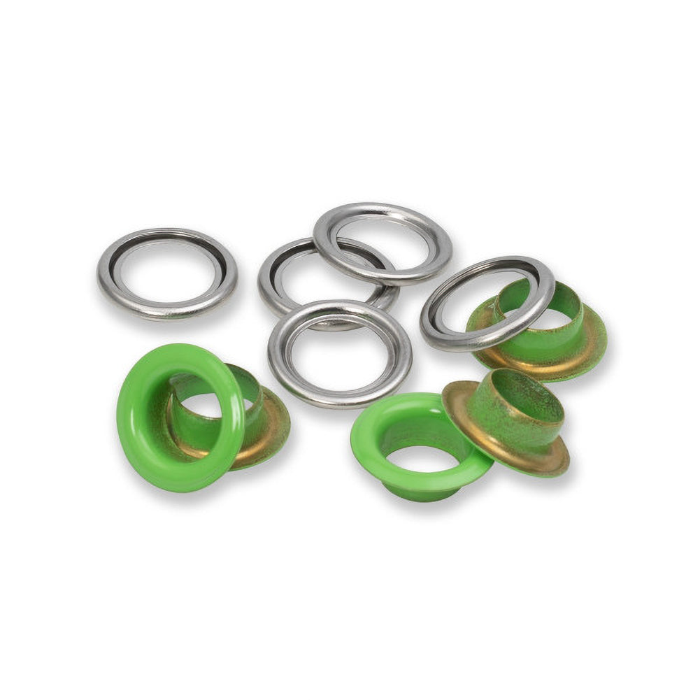 Prym Eyelets with Washers - Light Green 11mm - 20pc - Joann Fabrics
