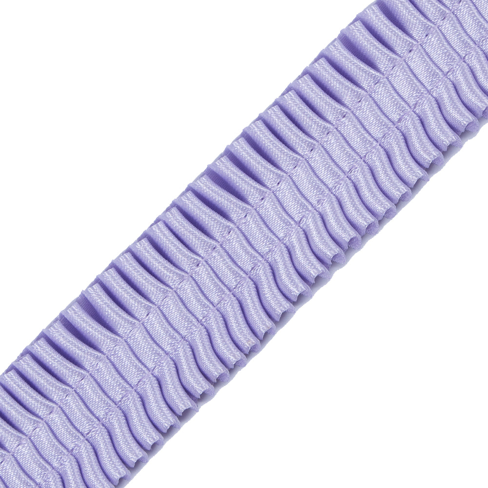 Italian Lavender Deep Knife Pleated Trimming - 1