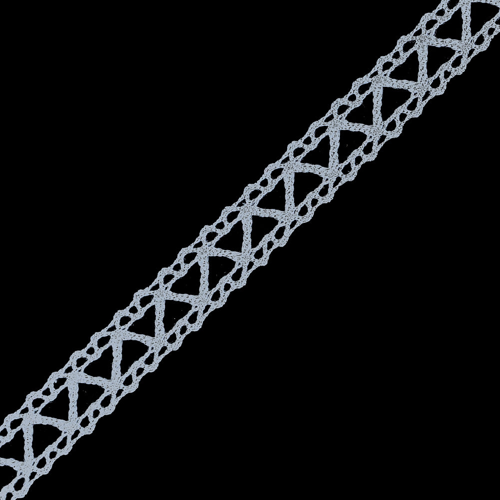 White European Cotton Crochet Trim - 0.5