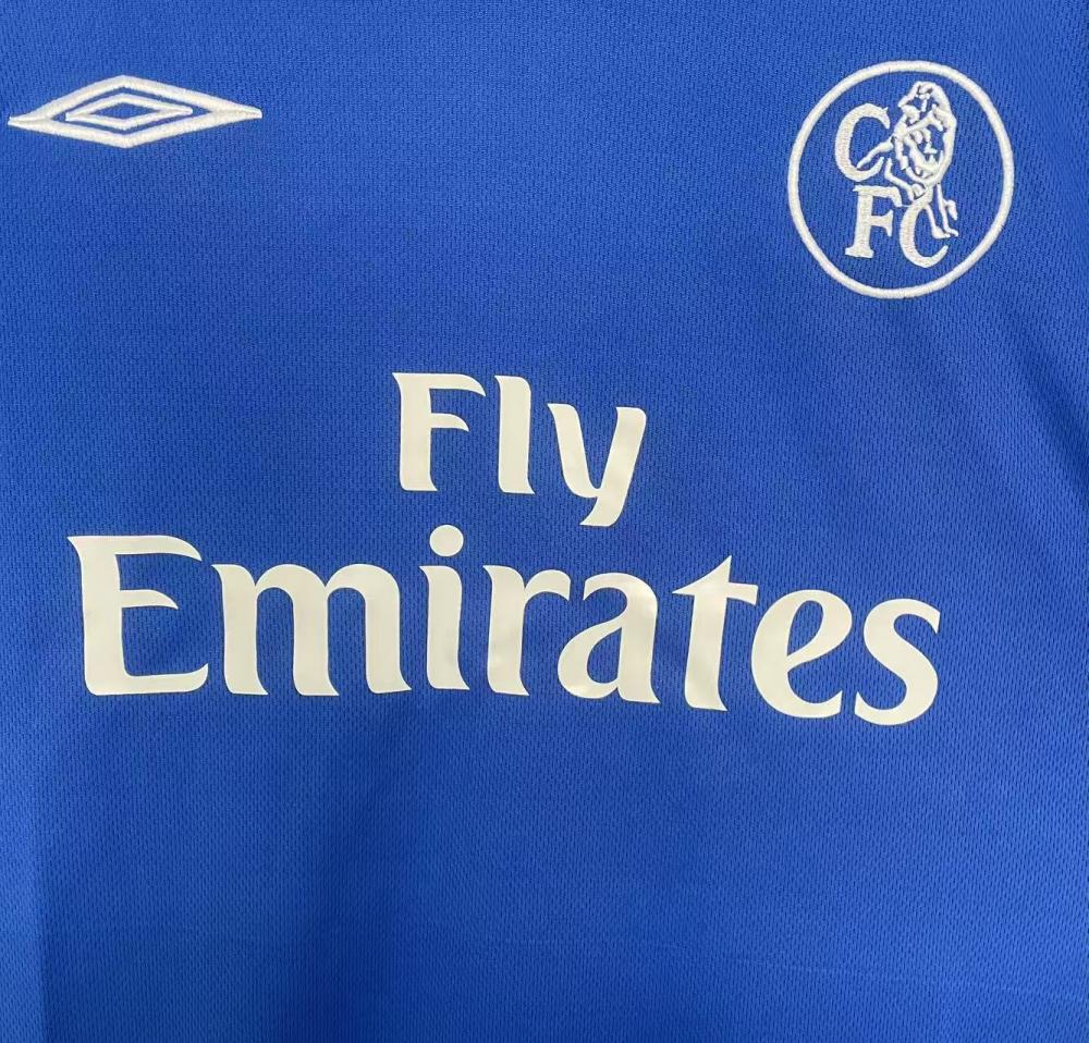 2003-2005 Retro Chelsea Home Football Shirt 1:1 Thai Quality