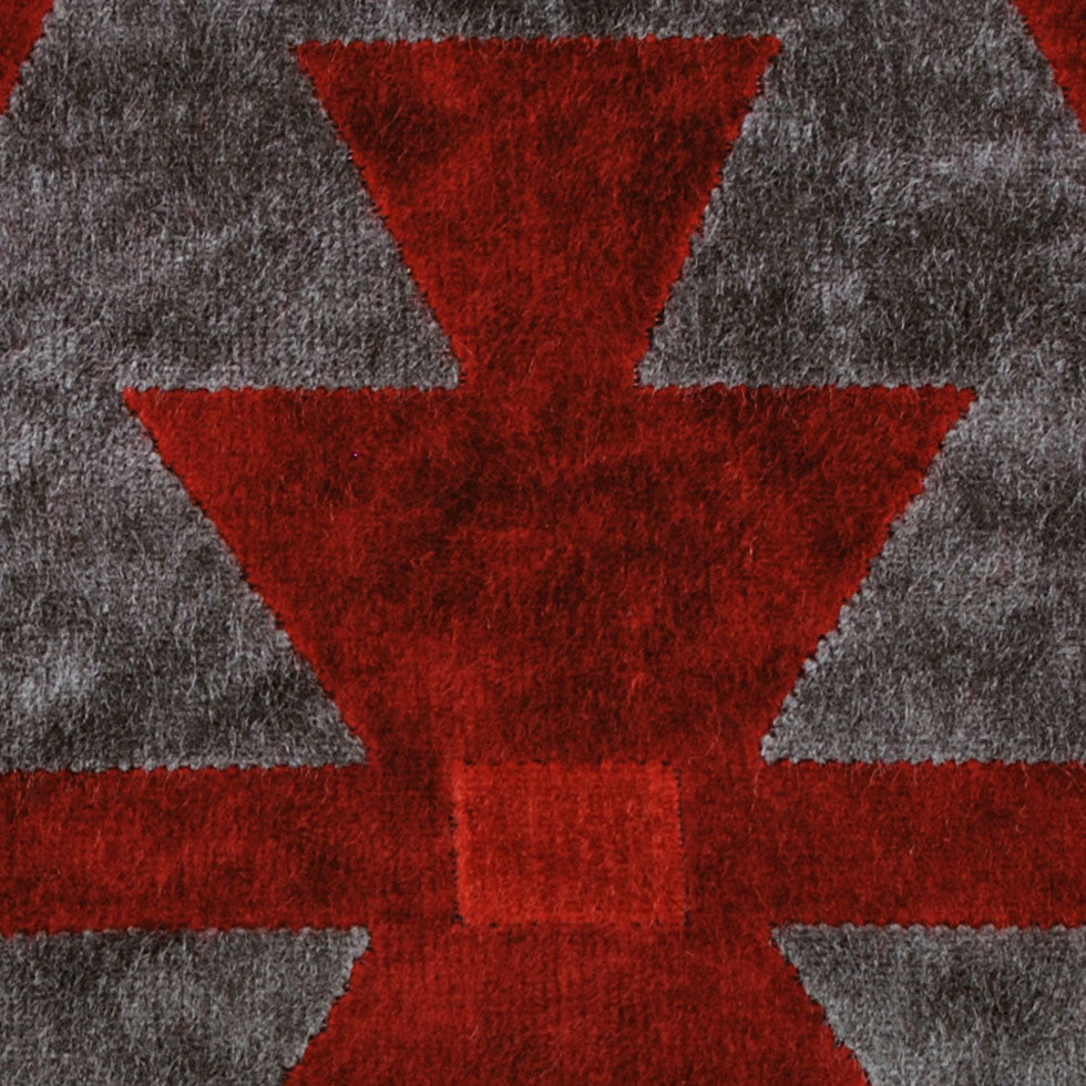 Red Geometric Velvet - Joann Fabrics