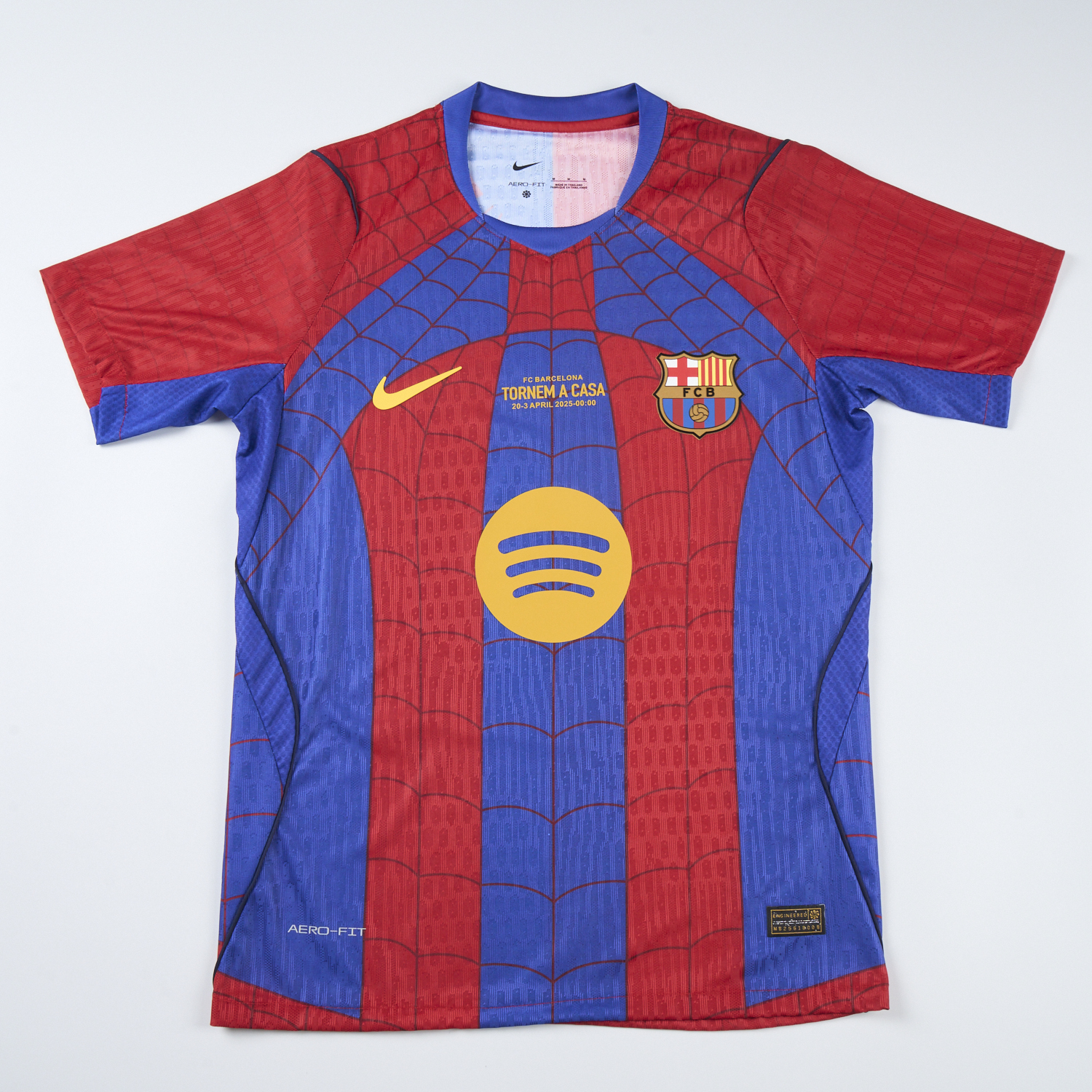 Barcelona 26-27 X Spider Man Special Jersey - Player Version - UnitedFutballJersey