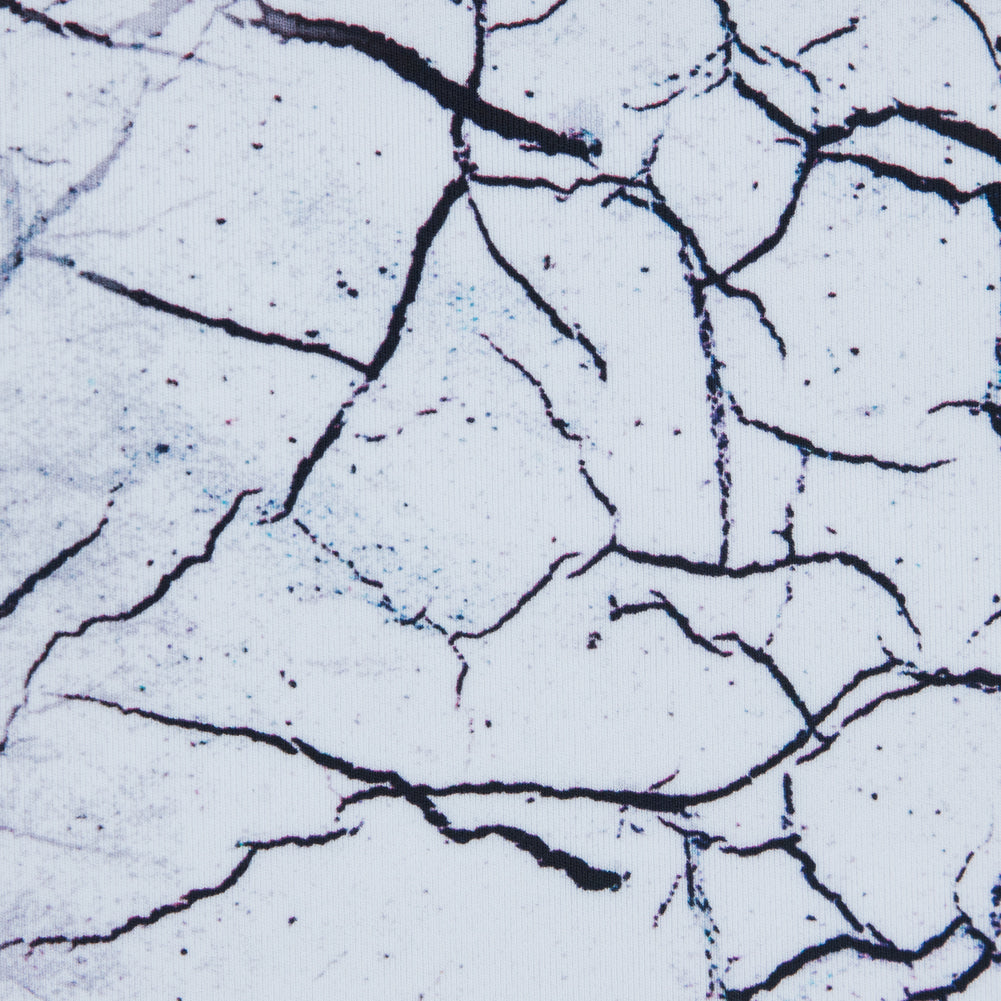 White Marble Caye UV Protective Compression Swimwear Tricot with Aloe Vera Microcapsules - Joann Fabrics