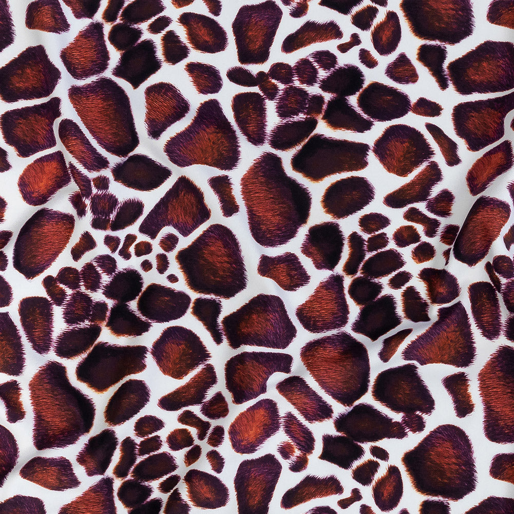 Brown Giraffe Caye UV Protective Compression Swimwear Tricot with Aloe Vera Microcapsules - Joann Fabrics