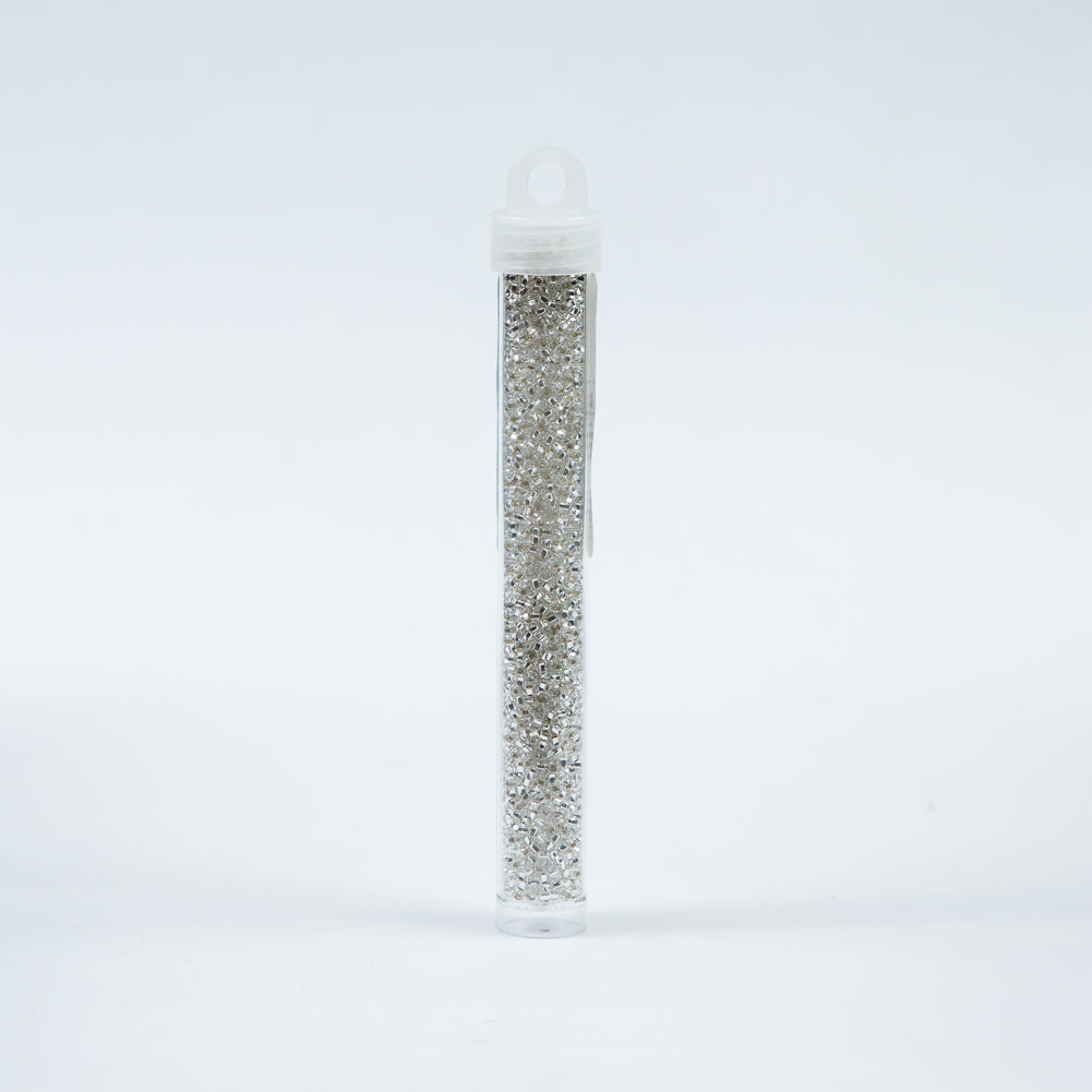 Silver Lined Clear Czech Seed Beads - Size 10 - Joann Fabrics