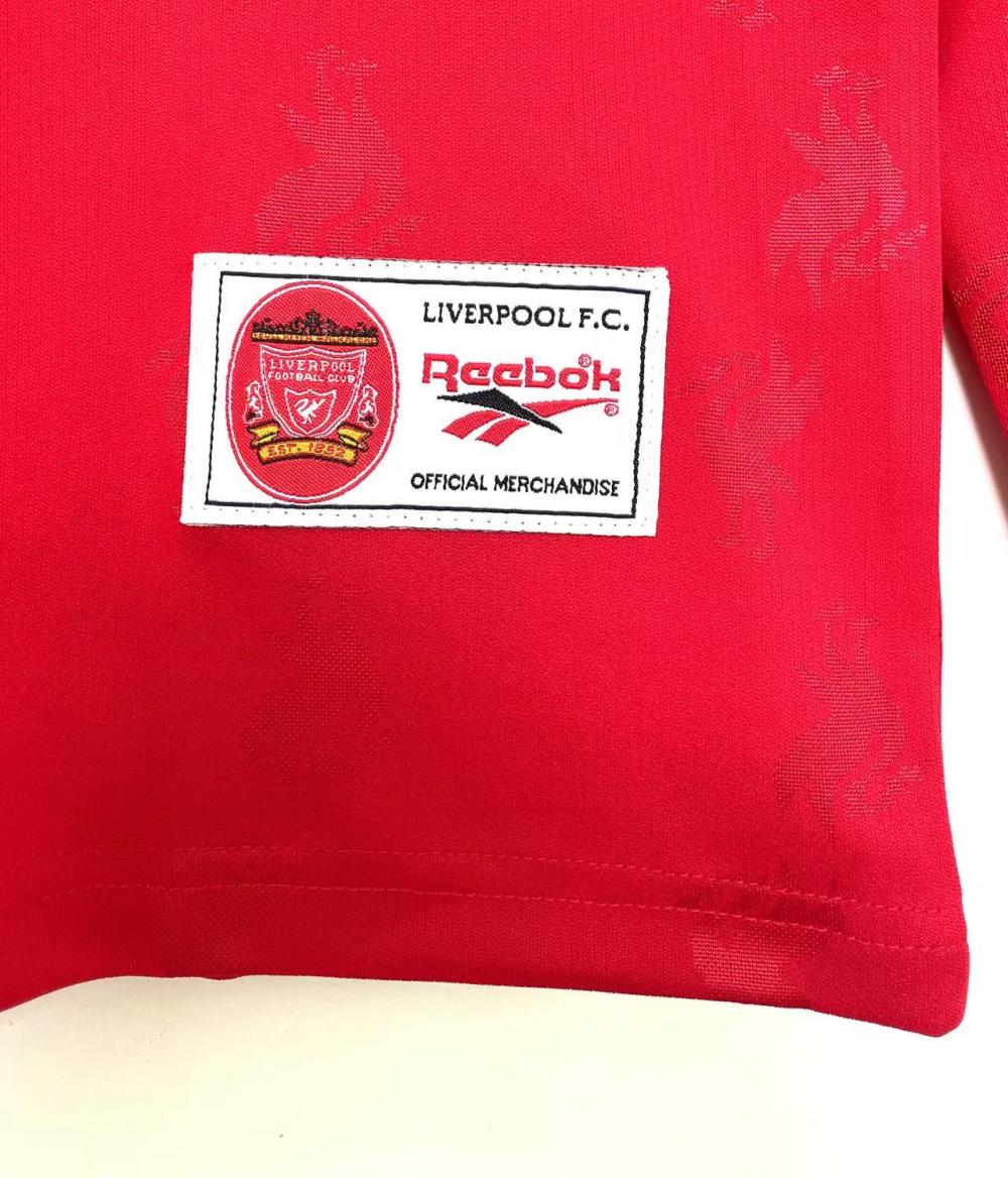 1996/1997 Retro Liverpool Home Football Jersey Long Sleeve 1:1 Thailand Quality