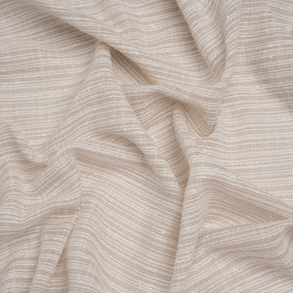 Slubbed Double Wide Drapery Sheers Woven Fabric - Flax - British Imported - Joann Fabrics