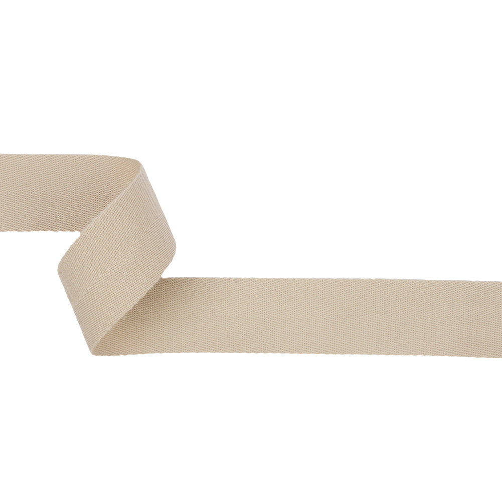 Buttercream Cotton Twill Tape - 1.25