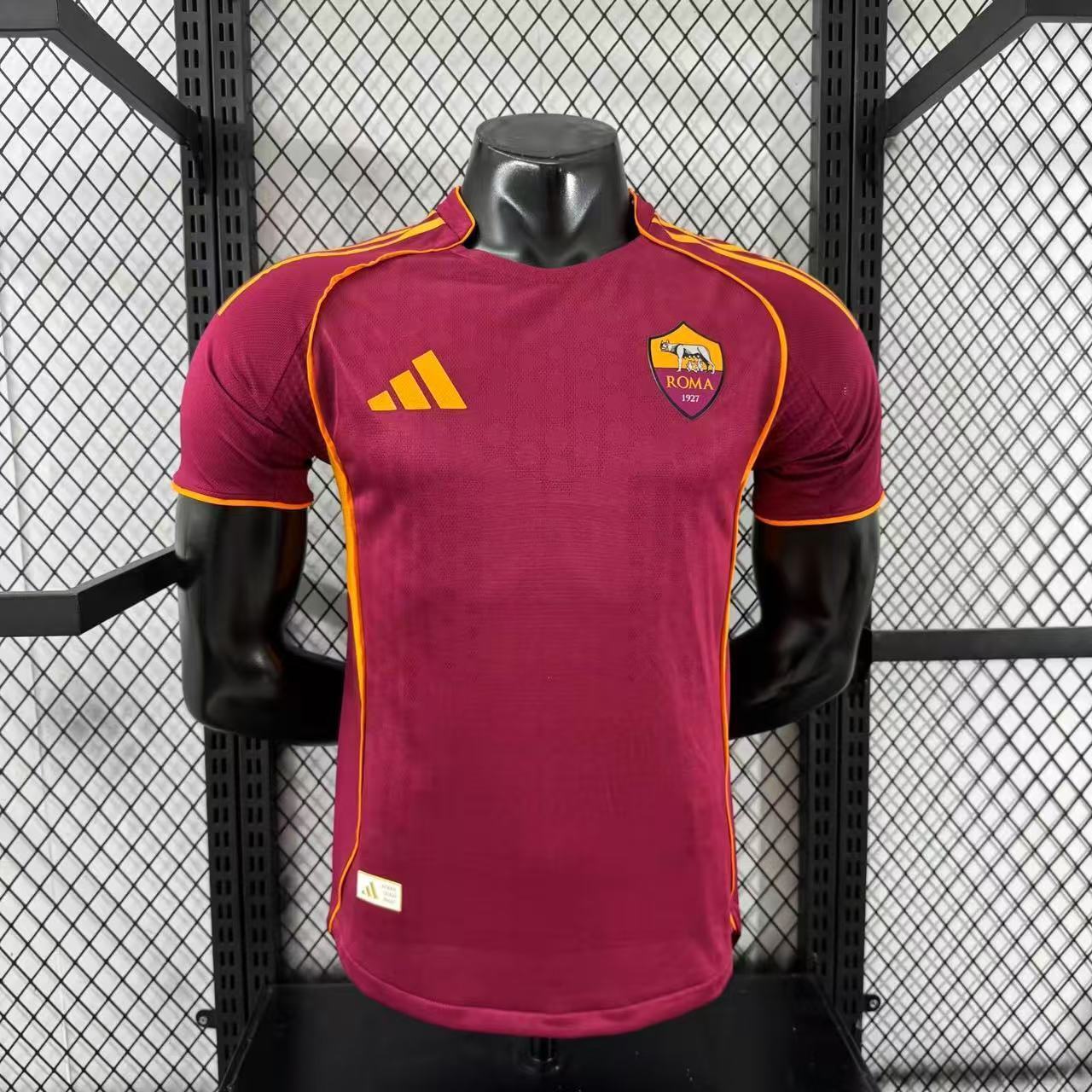 2025/2026 Player Version Roma Home Football Jersey 1:1 Thai Quality