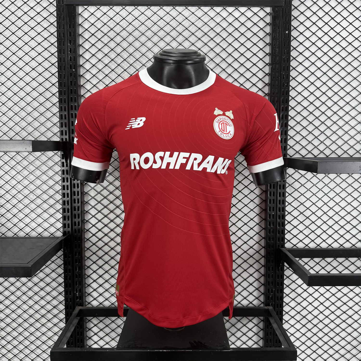 【The Double Winners】Toluca 25-26 Red Special Jersey - Player Version - UnitedFutballJersey