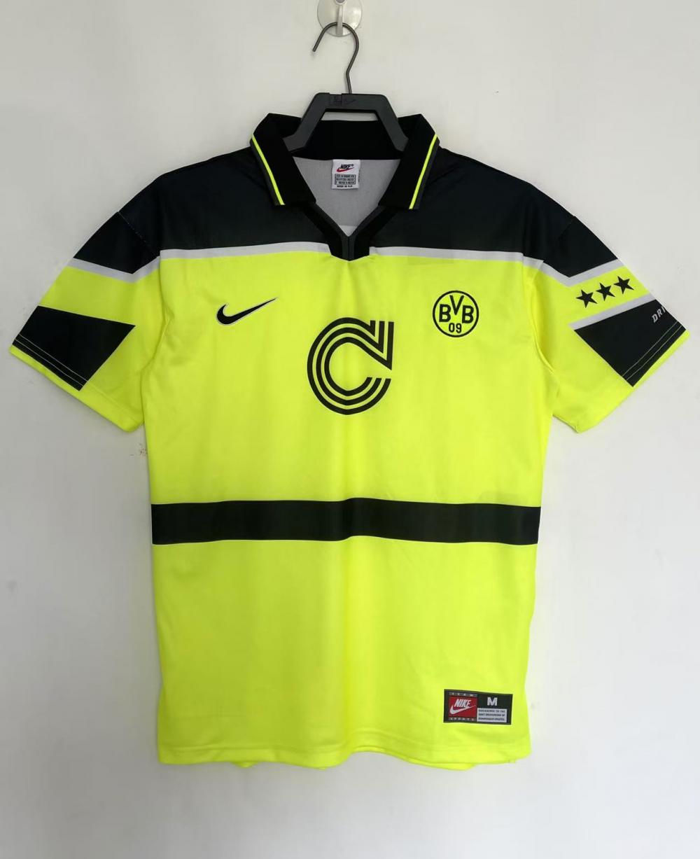 1996-1997 Retro Dortmund Home Football Shirt 1:1 Thai Quality