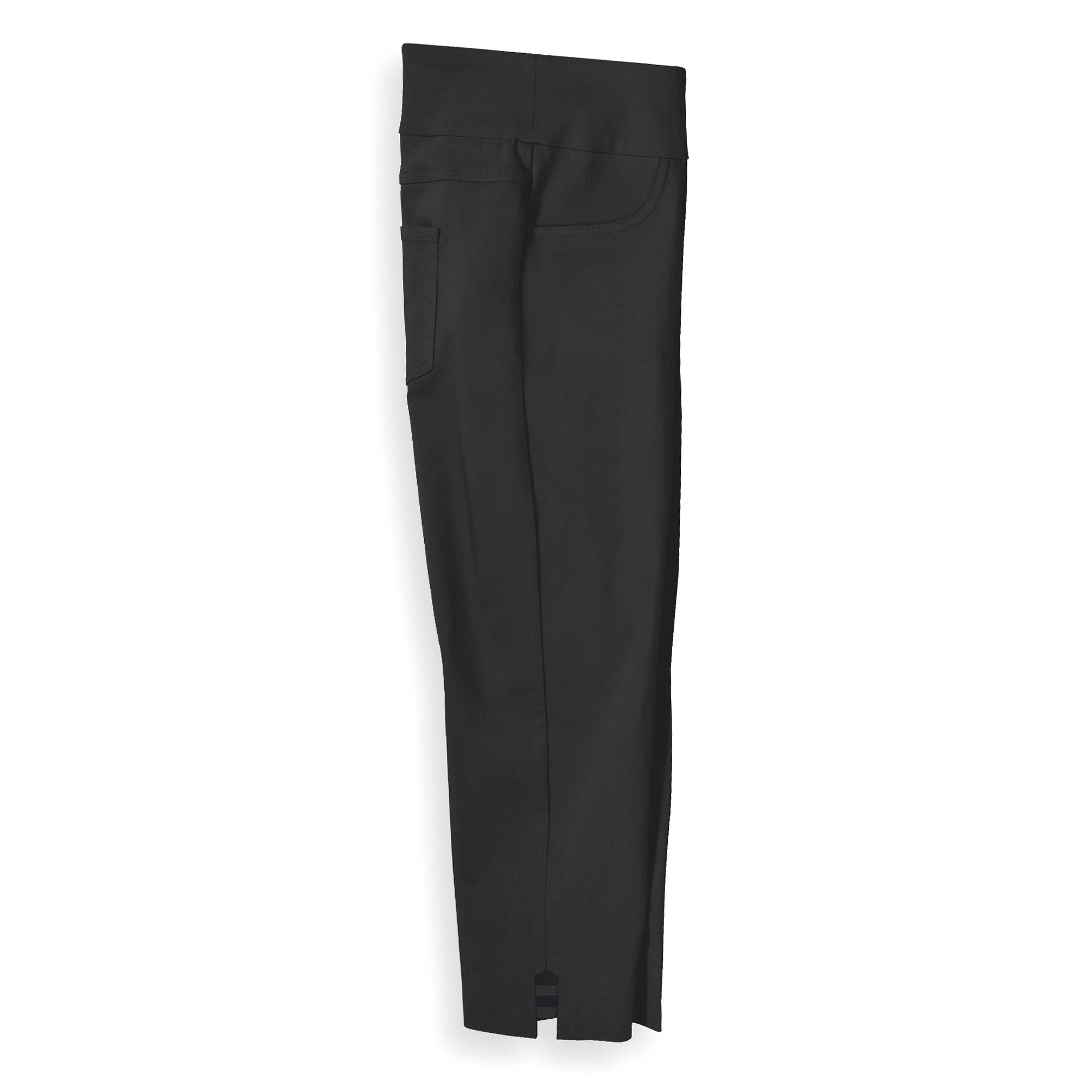 Ladder Detail Capri, Smooth Waistband, Back Pockets, Pull-On - Northstyle Catalog