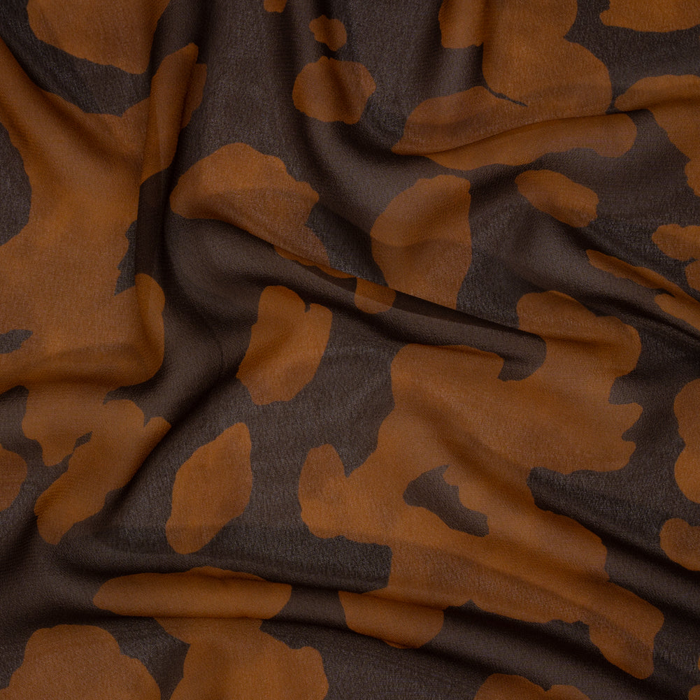 Mood Exclusive Brown Clouded Kingdom Viscose Georgette - Joann Fabrics