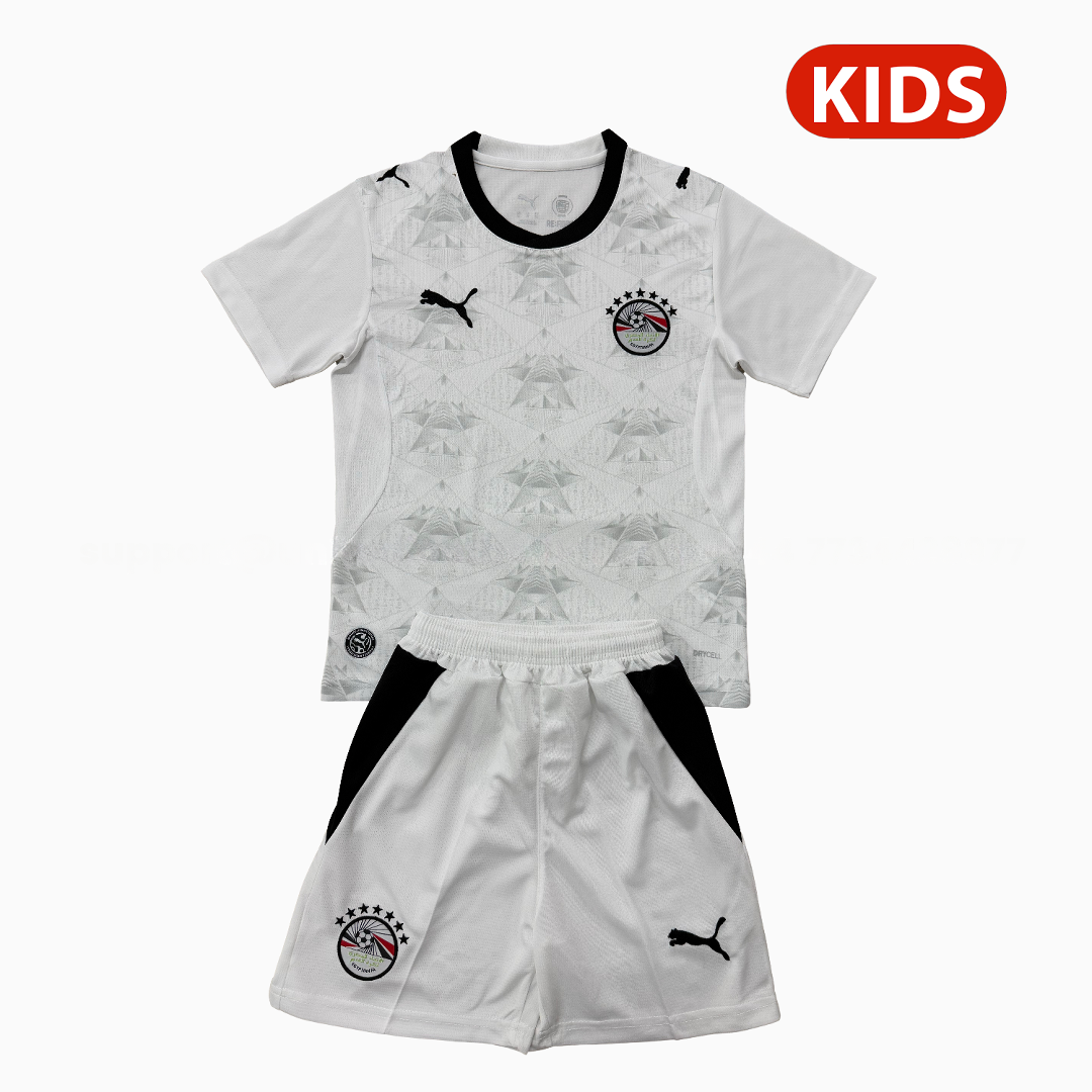 Egypt 2026 Away Kids Kit - UnitedFutballJersey