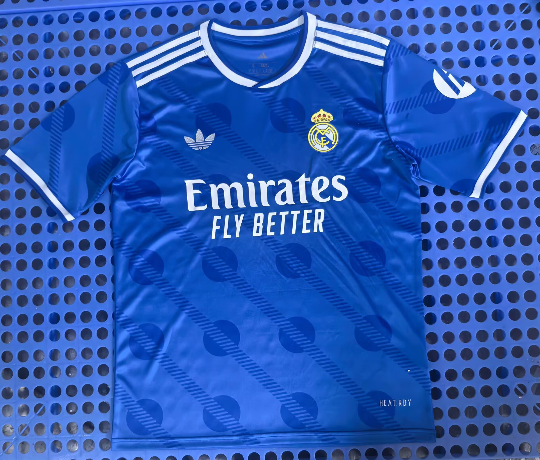 2025/2026 Real Madrid Training Clothes Blue Football Jersey 1:1 Thai Quality
