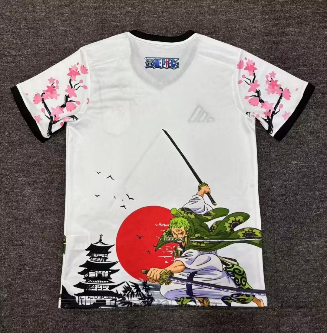 2024/2025 Japan One Piece Santoryu Zoro Football Jersey 1:1 Thai Quality