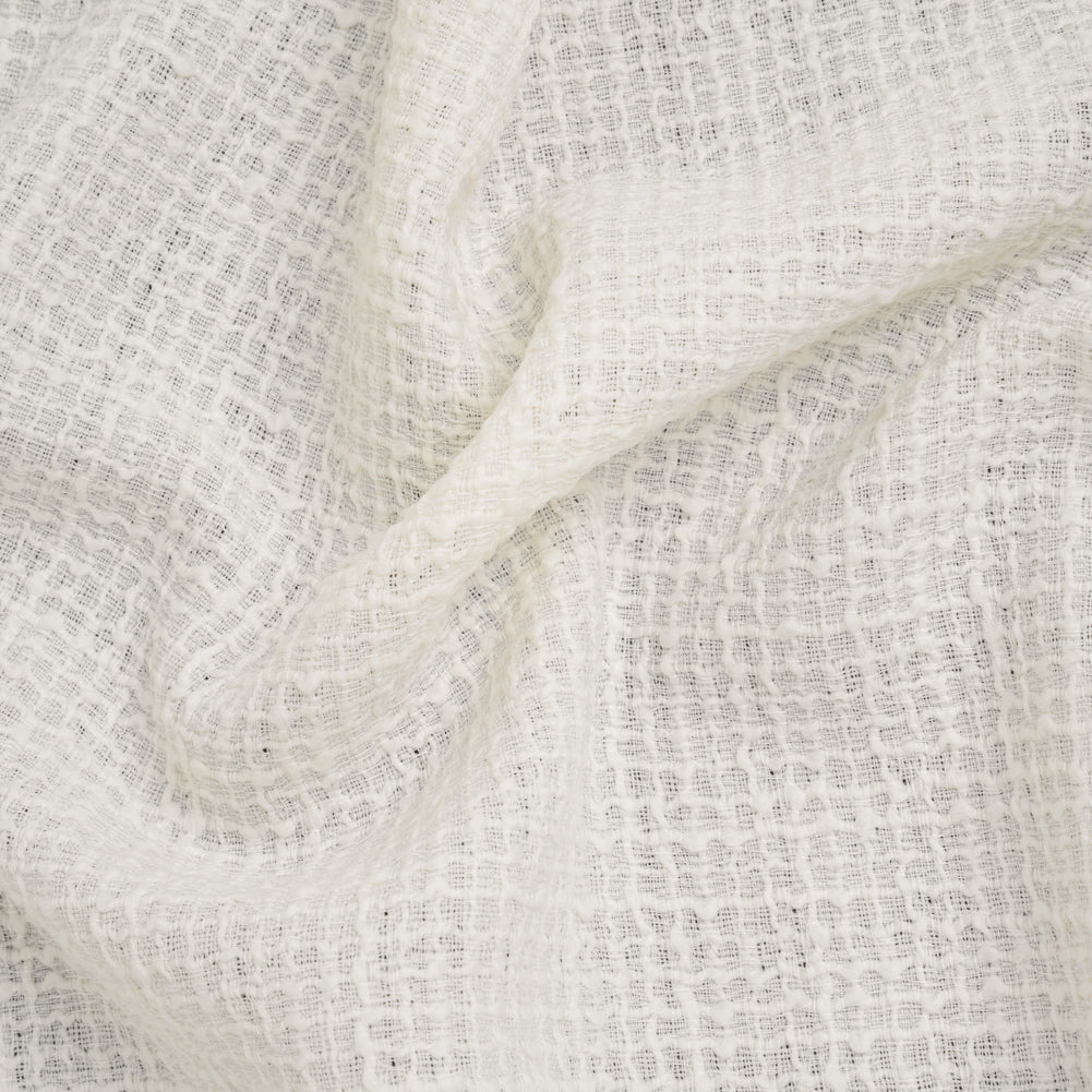 Wool Blend Boucle Made in Italy - Off White - Joann Fabrics