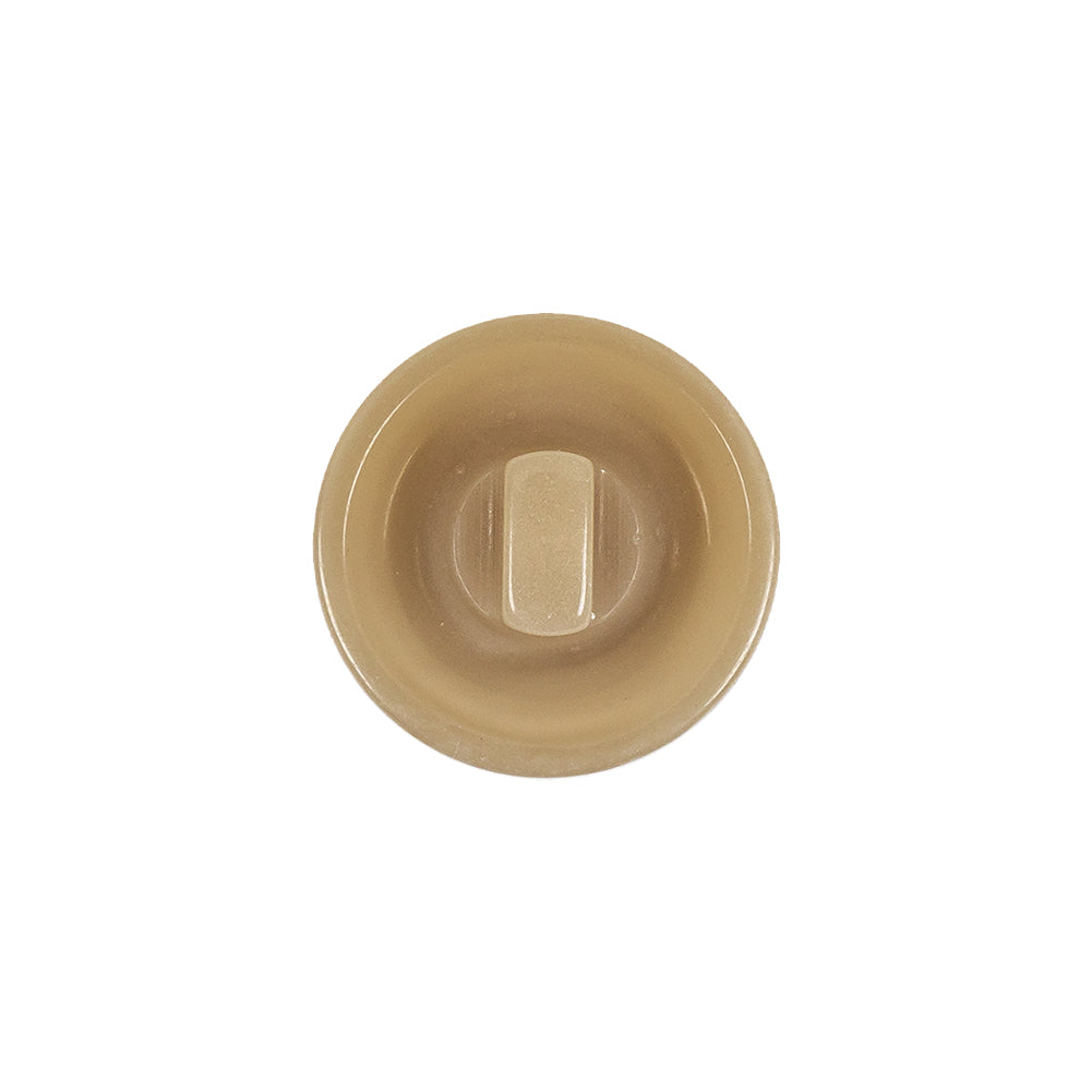 Lark and Brown Rice Swirl Half Dome Plastic Shank Back Button - 28L/18mm - Joann Fabrics