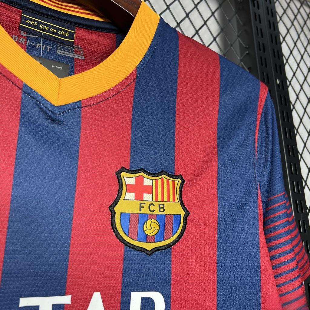 2013/2014 Retro Barcelona Home Jersey