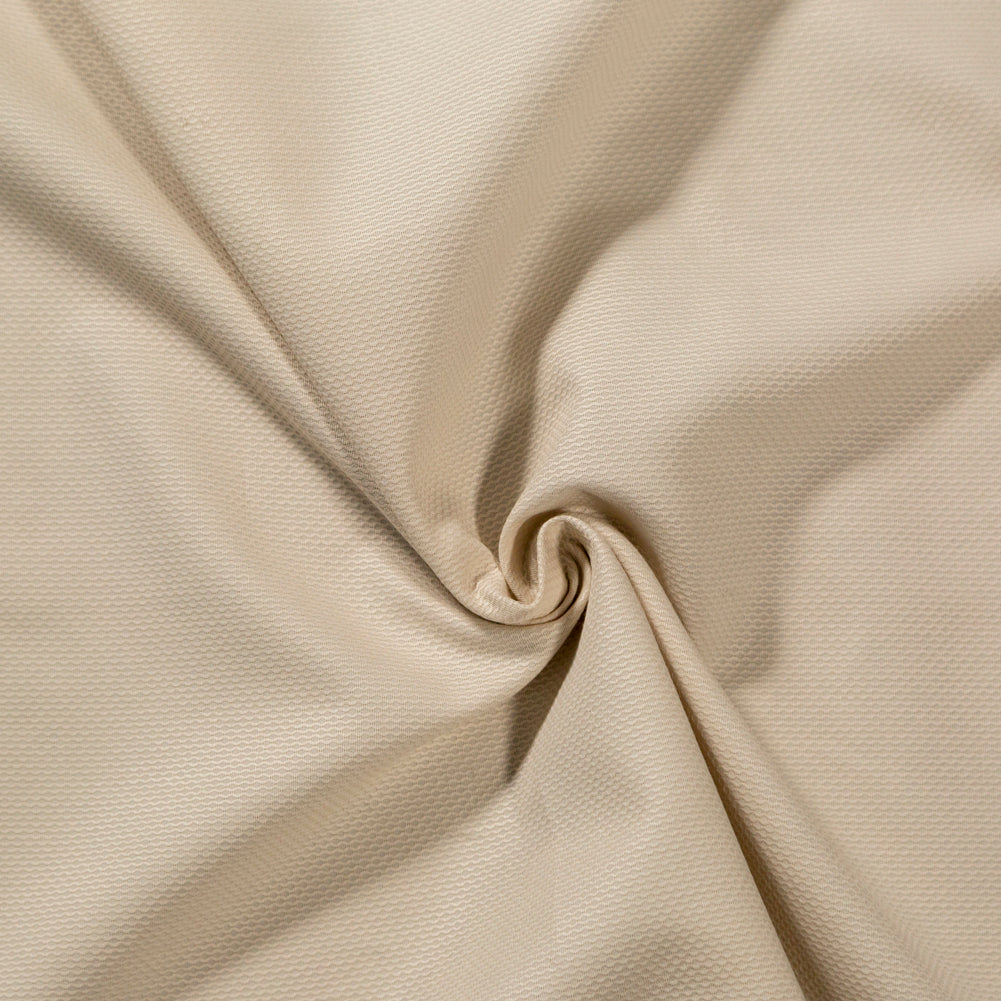 Birdseye Organic Cotton Pique - Beige - Otranto Collection - Joann Fabrics