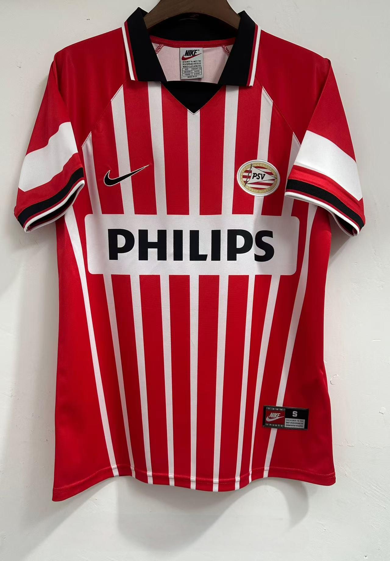 1997-1998 Retro Eindhoven Home Football Shirt 1:1 Thai Quality