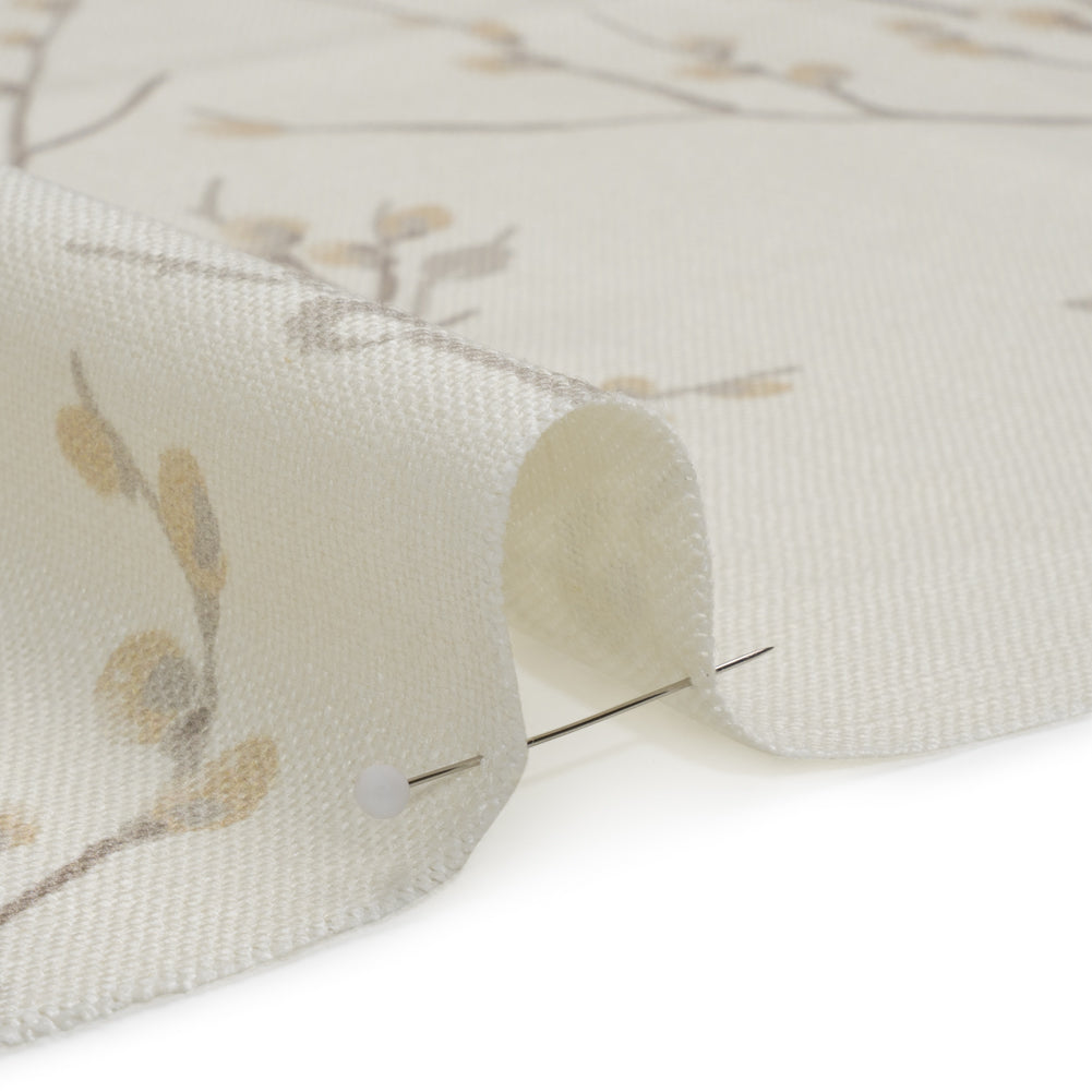 Linen and Rayon Drapery Woven - Dove Prairie Willow - British Imported - Joann Fabrics