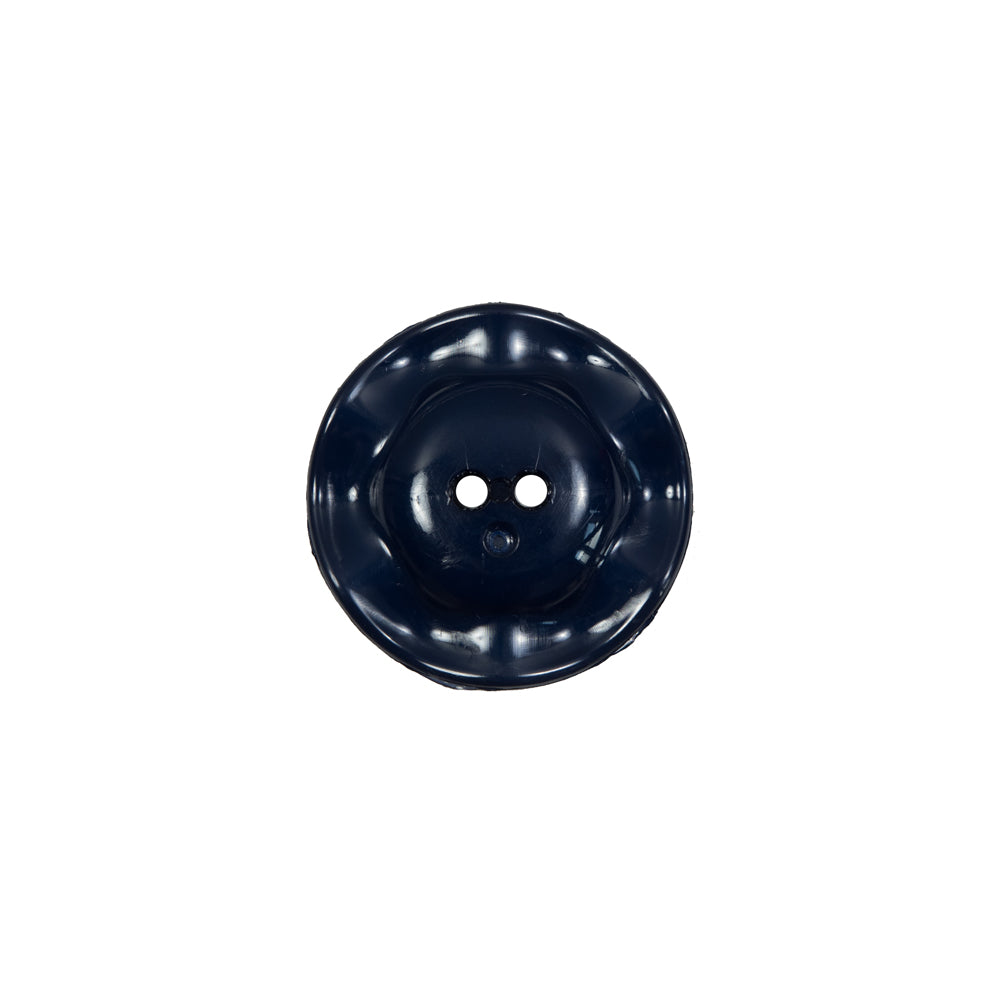 Italian Navy Wavy Plastic 2-Hole - 24L/15mm - Joann Fabrics
