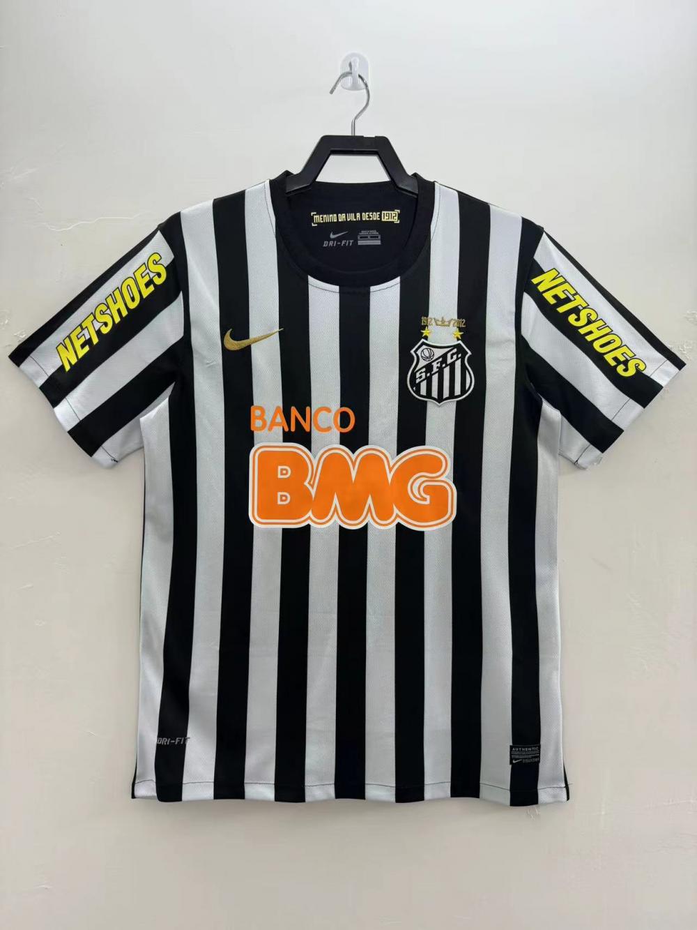 2012-2013 Retro Santos Away Soccer Jersey 1:1 Thai Quality