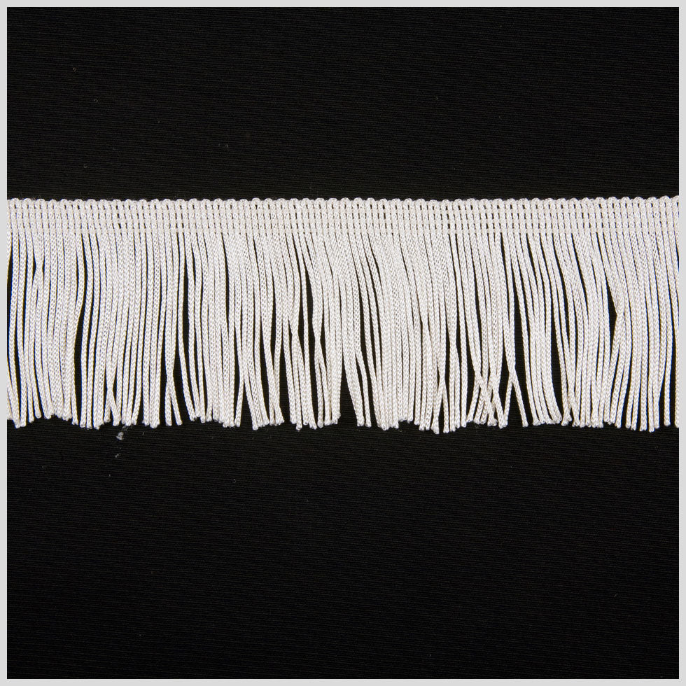 Ivory Chainette Fringe - 2