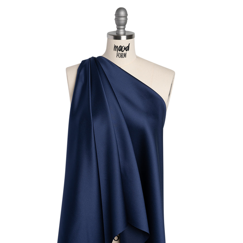 Polyester Satin - Storm Navy - Reverie Collection - Joann Fabrics