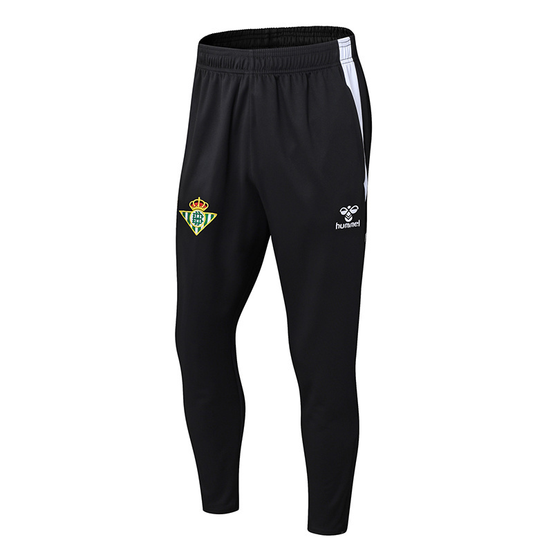2025/2026 Real Betis Half-Pull Training Suit Black Football Shirt 1:1 Thai Quality Set