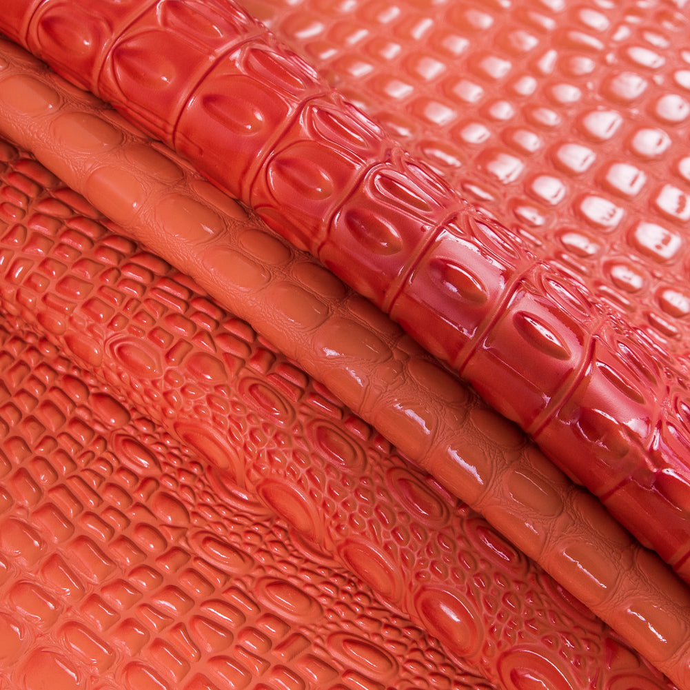 Orange Crocodile Vinyl - Joann Fabrics
