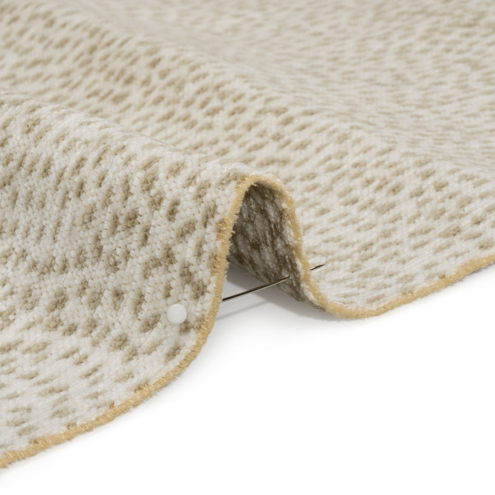 Upholstery Chenille - Parchment Spotted - Remus Collection - Joann Fabrics