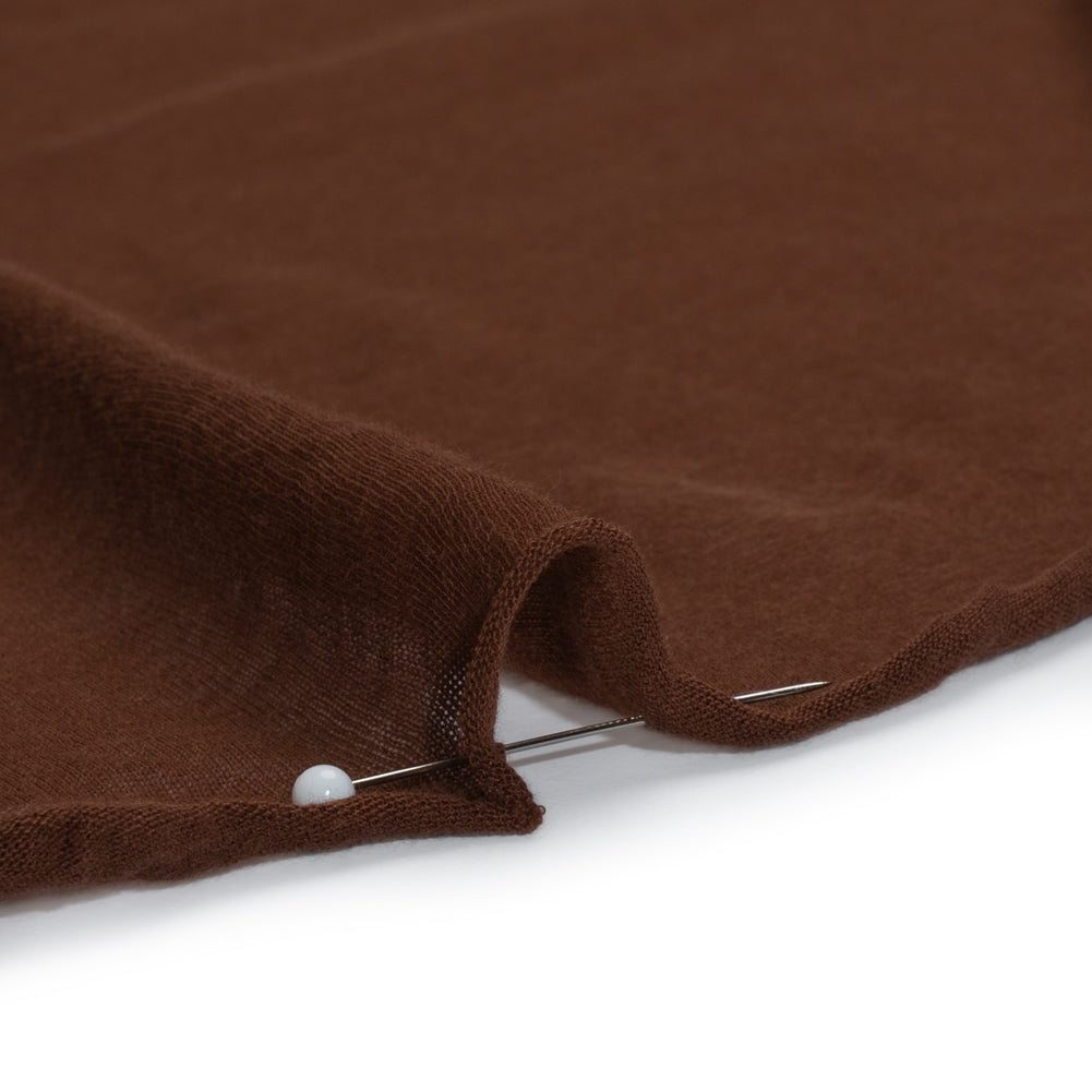 Lightweight Cotton Jersey - Russet Brown - Designer Deadstock - Joann Fabrics