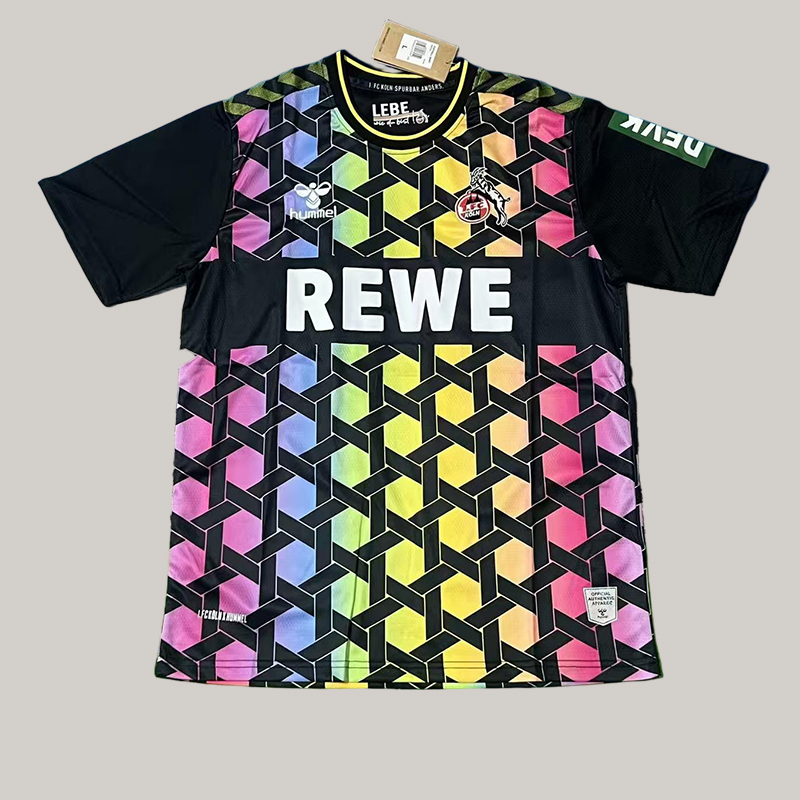 2025-2026 FC Köln rainbow Special Edition Football Jersey 1:1 Thai Quality 02