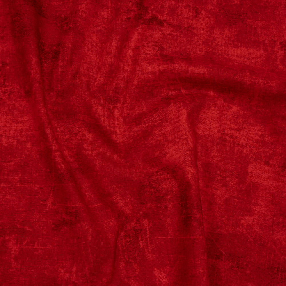 Printed Quilting Cotton by Northcott - Cardinal Painterly Texture - Canvas Collection - Joann Fabrics