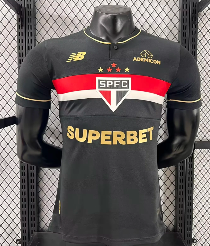 2025/2026 Player Version São Paulo Away Football Jersey 1:1 Thai Quality