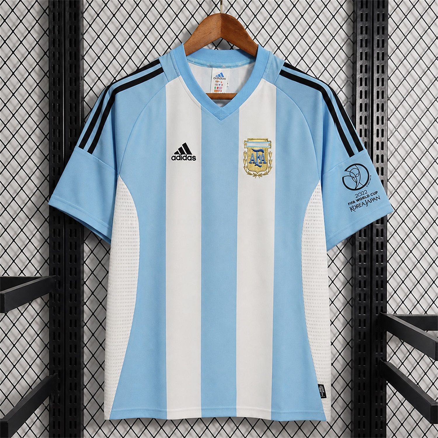 Retro Argentina 2002 Home Jersey - Fans Version - UnitedFutballJersey