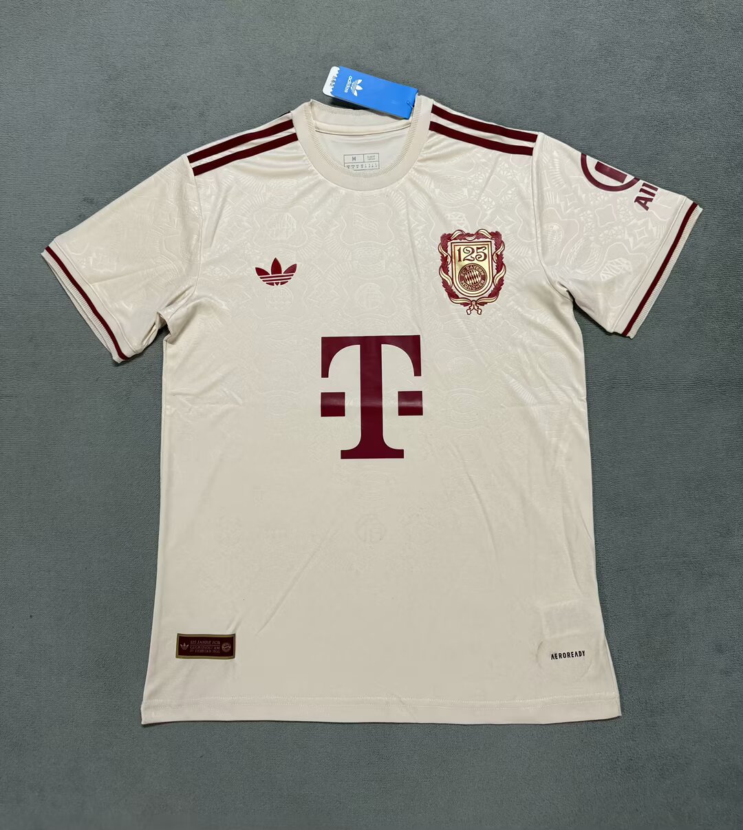 2025/2026 Bayern Munich 125th Anniversary Edition Apricot Football Jersey 1:1 Thai Quality
