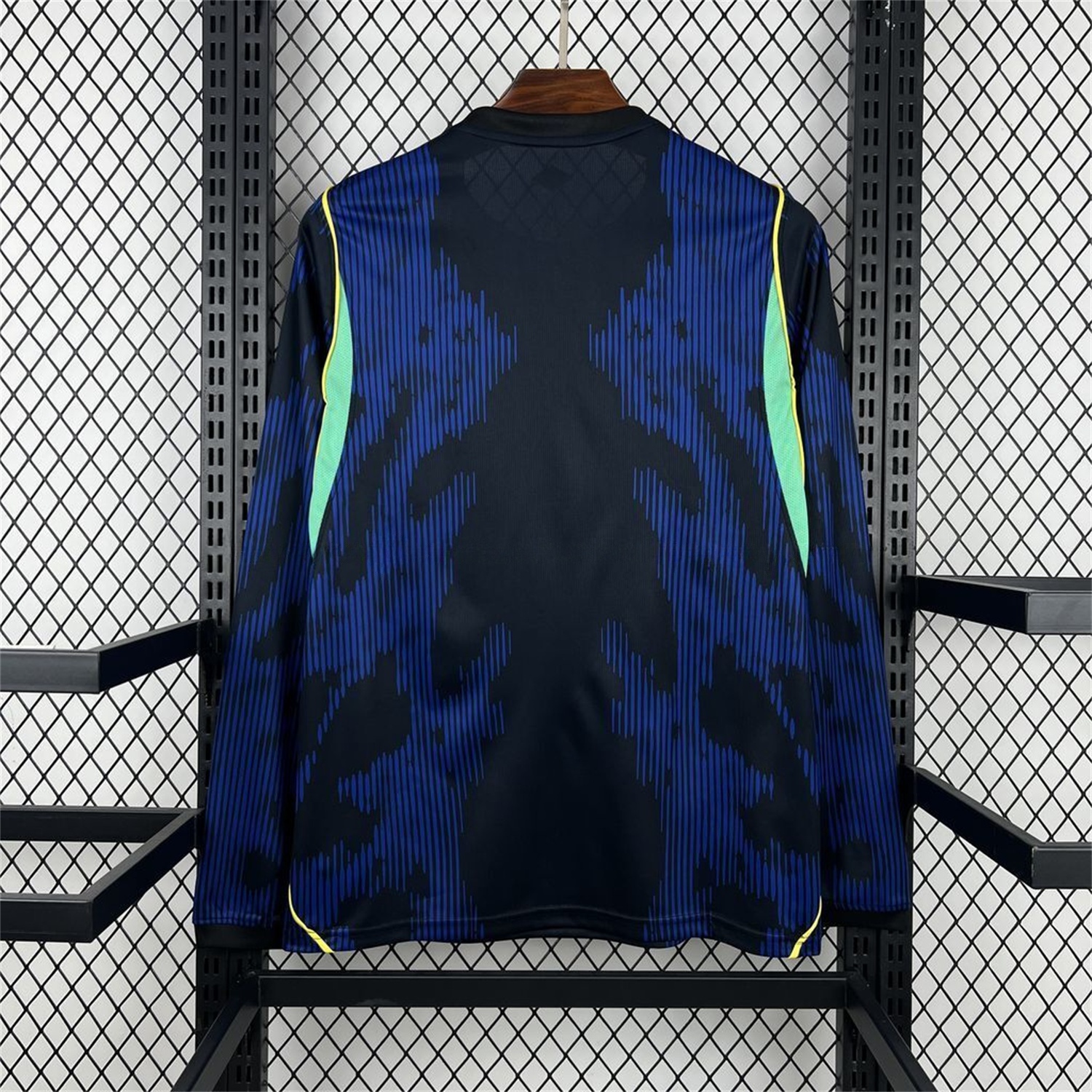Brazil 2026 Away Blue Long Sleeves Jersey - Fans Version - UnitedFutballJersey