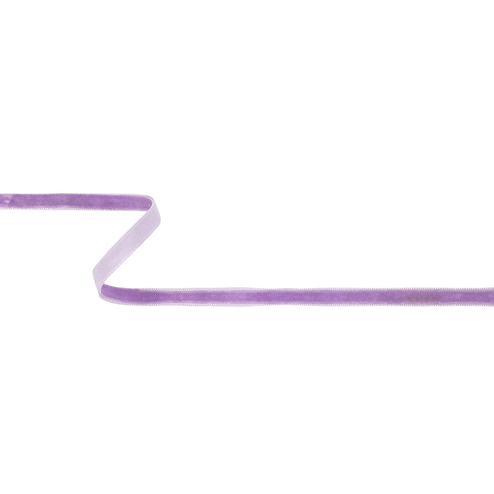 Crocus Single Face Velvet Ribbon - 0.3125
