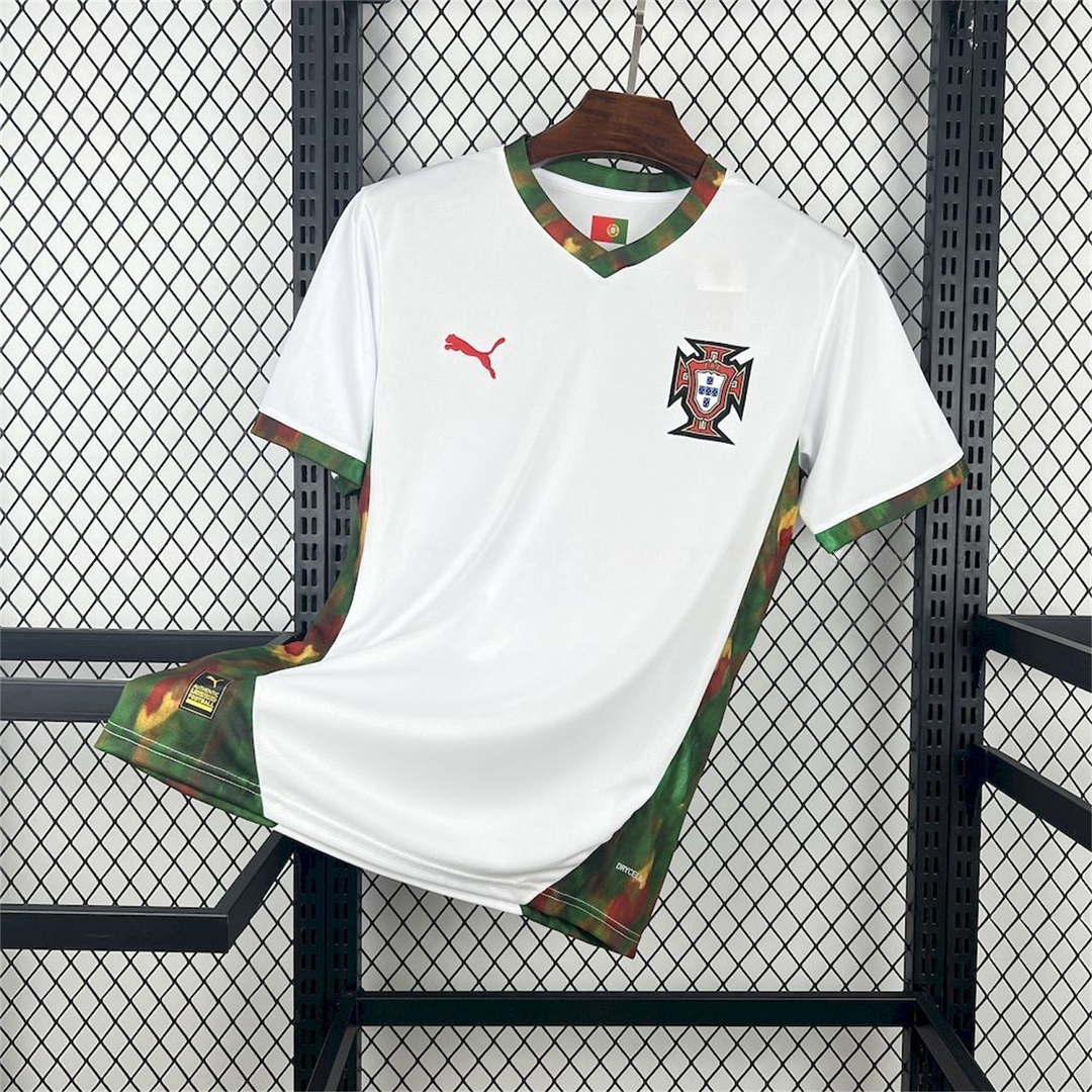 Portugal 2026 White And Green Special Jersey - Fans Version - UnitedFutballJersey