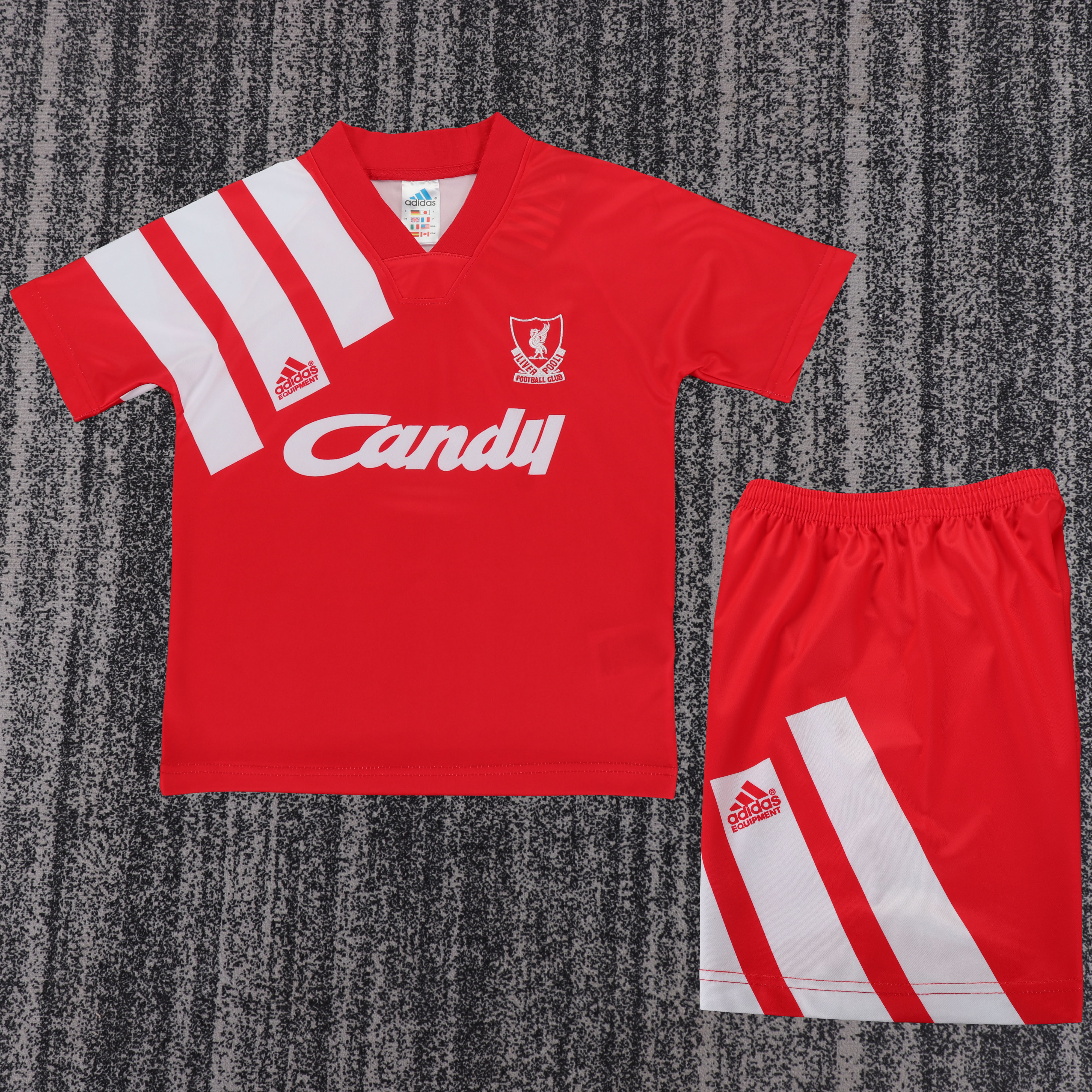 1991/1992 Retro Liverpool Home Football Jersey 1:1 Thai Quality Kids Size