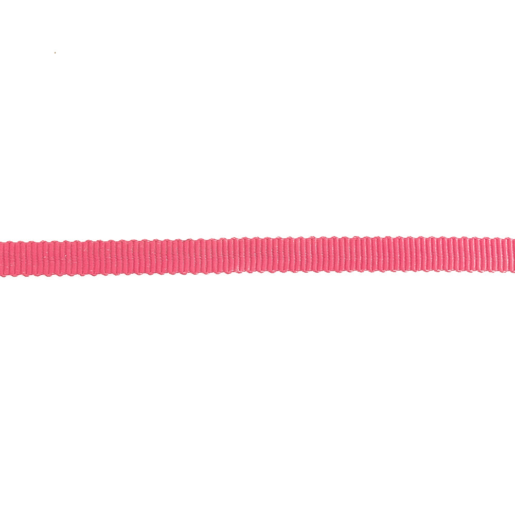Bubblegum Pink Petersham Grosgrain Ribbon - 0.25