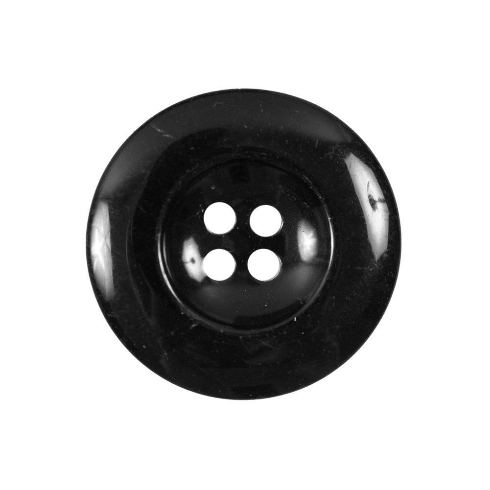 Black 4-Hole Plastic Button - 40L/25.5mm - Joann Fabrics