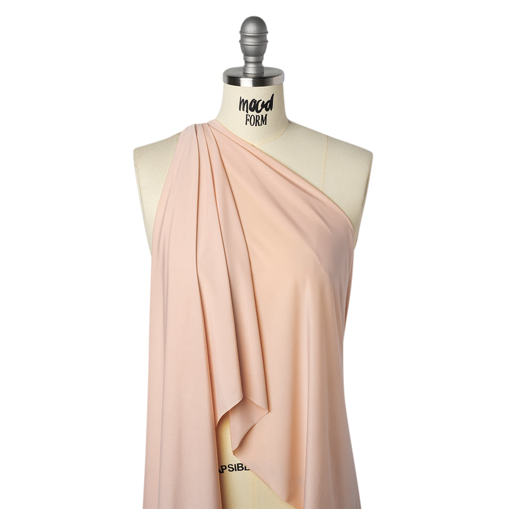 Stretch Polyester Jersey - Candlelight Peach - Famous Australian Designer Deadstock - Joann Fabrics