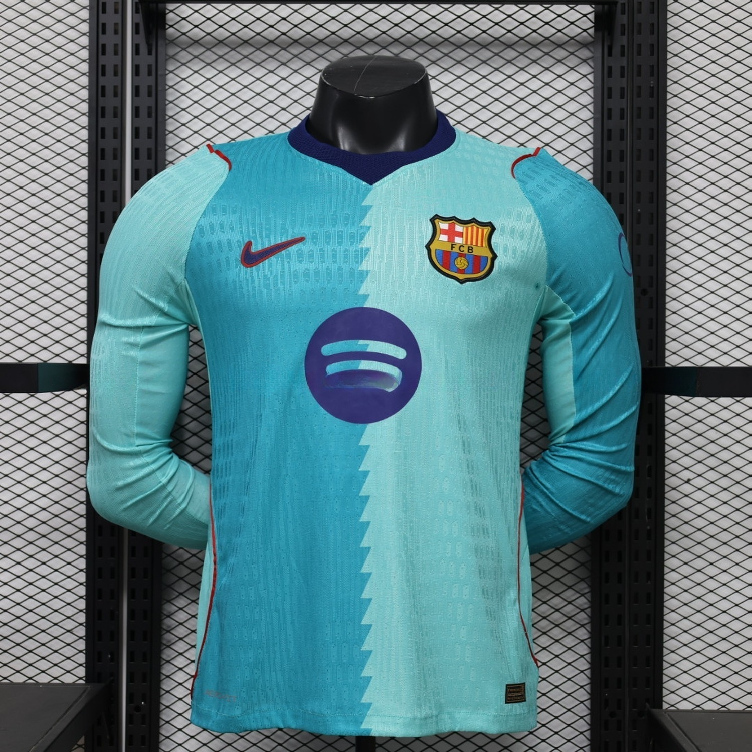 Barcelona 26-27 Third Long Sleeves Jersey - Player Version - UnitedFutballJersey