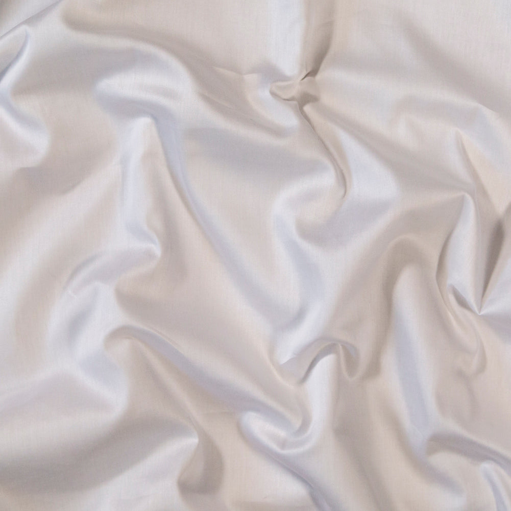 Mercerized Organic Egyptian Cotton Shirting - White - Ravello Collection - Joann Fabrics