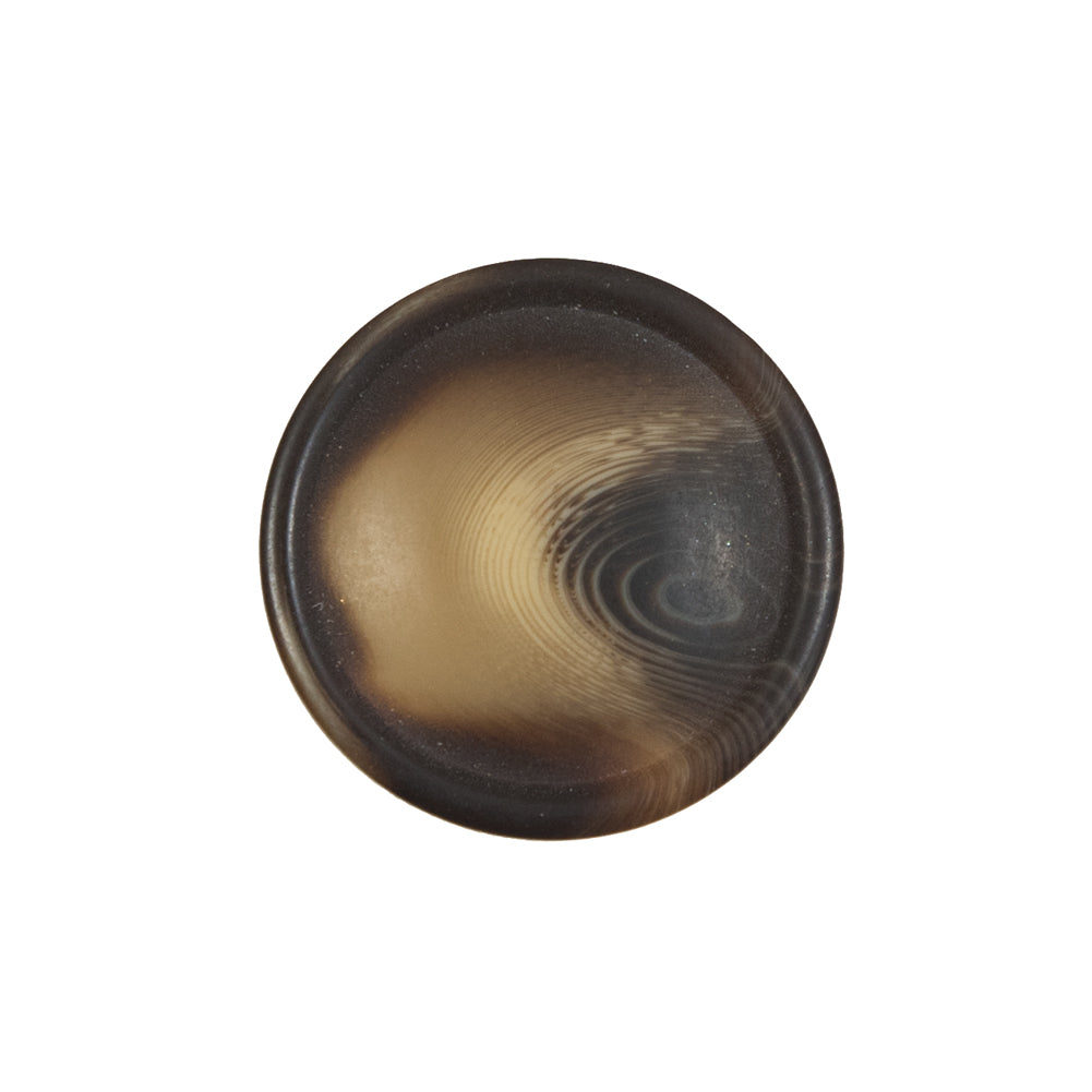 Brown and Beige Plastic Box Shank Button - 36L/23mm - Joann Fabrics